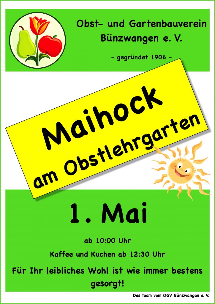 Plakat Maihock 2026